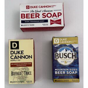 Duke Cannon Supply Co Big Brick of Soap Variety 10 Oz. Set of 3 Bar Soaps NIB